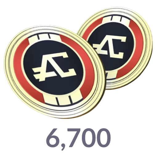 Icon of 6700 Coins